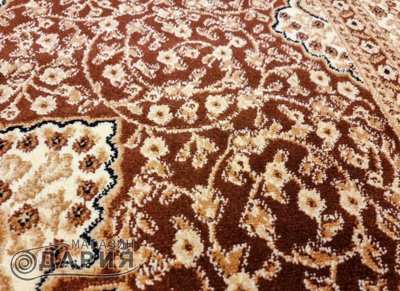 Тъкан персийски килим Blue stones d170_brown
